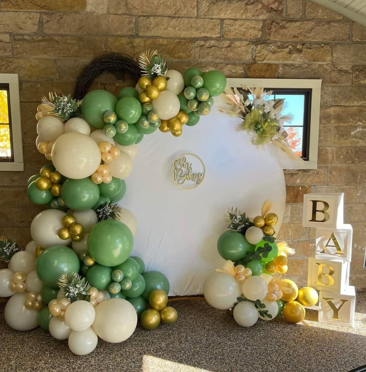 Event Garland Forest Gold